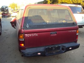 1998 TOYOTA TACOMA REGCAB, 2.4L AUTO 2WD, COLOR RED, STK Z15859